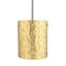Besa Lighting Tamburo 8 Stem Pendant, Stone Gold Foil, Satin Nickel Finish, 1x11W LED 1TT-4006GS-LED-SN - alternate 1